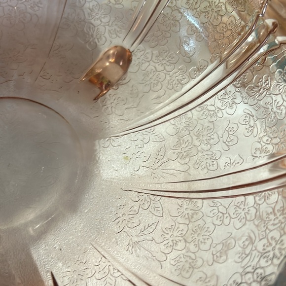 Cherry blossom, pink depression bowl - Picture 2 of 4